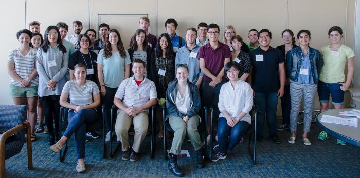 28 new graduate students join EAPS. (Photo: Vicki McKenna)